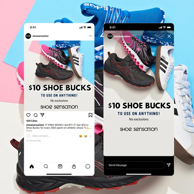 Shoe Sensation work by RedTag